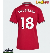 Manchester United Youri Tielemans #18 Replica Home Shirt Ladies 2026-27 Short Sleeve